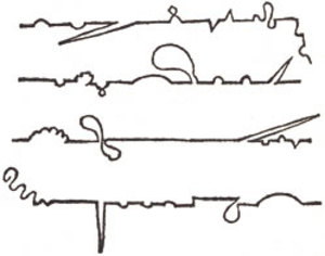 Tristram Shandy handwriting